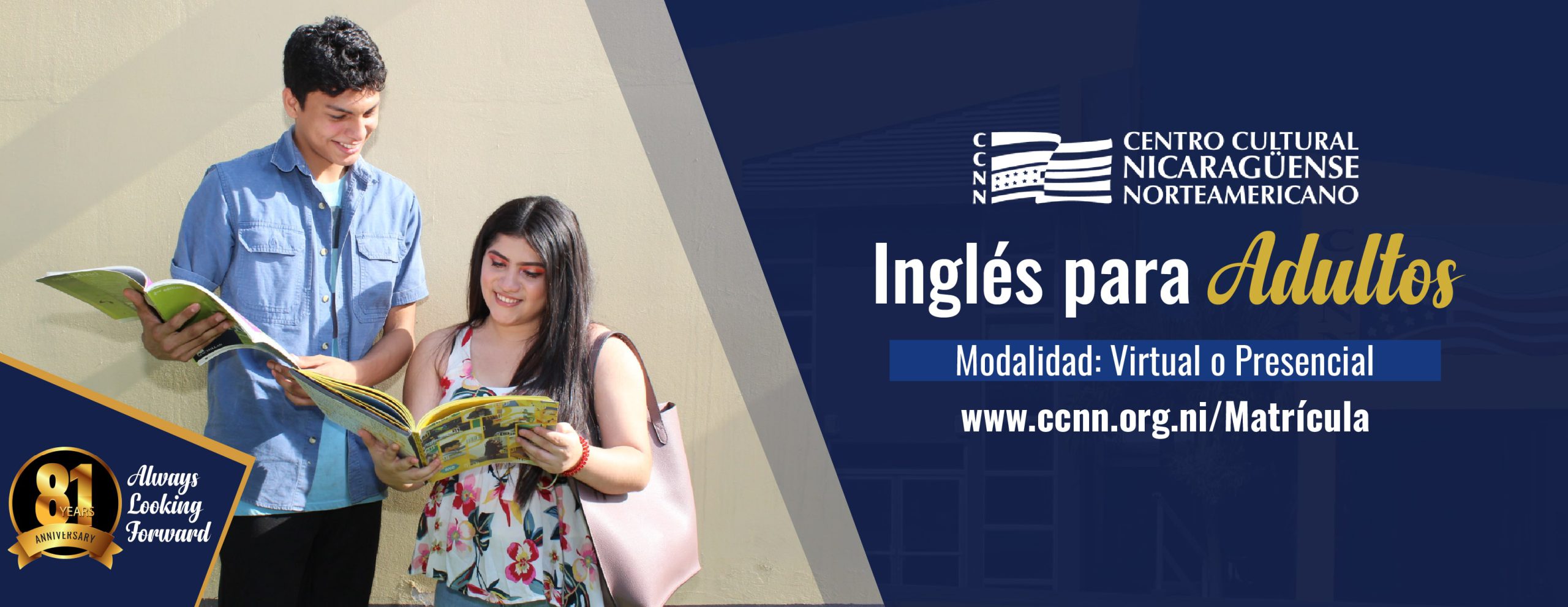 Inglés para Adultos - Matrícula Mayo 2021
